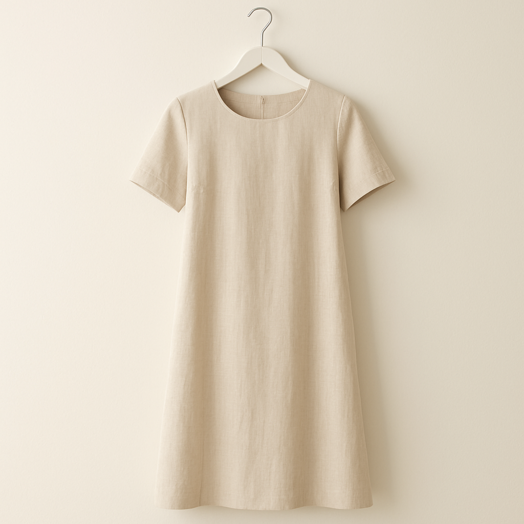 Linen Minimalist Dress
